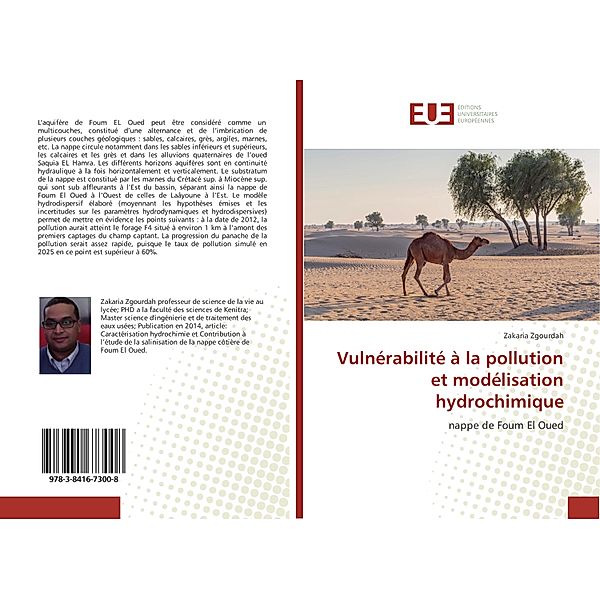 Vulnérabilité à la pollution et modélisation hydrochimique, Zakaria Zgourdah