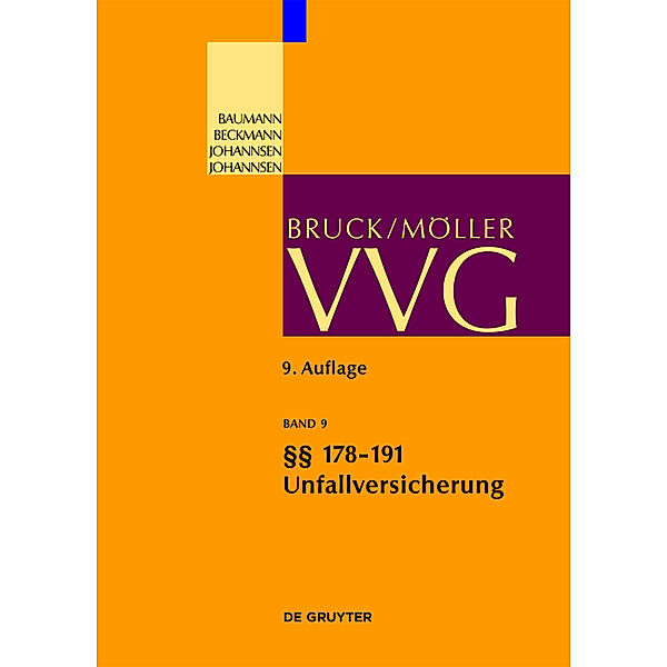 VVG: Band 9 §§  178-191; Allgemeine Unfallversicherungsbedingungen 2008