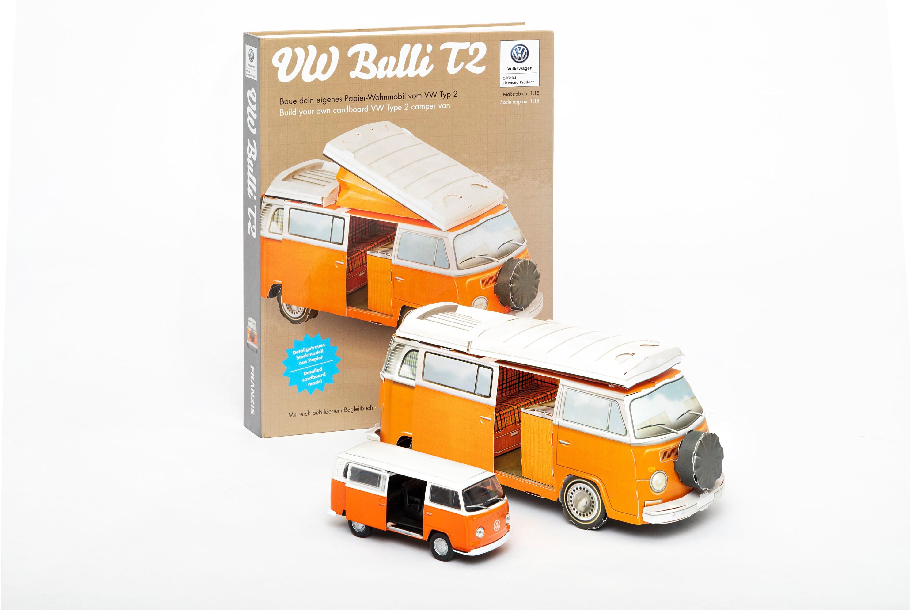 VW Bulli T2, mit Modellauto jetzt bei  bestellen