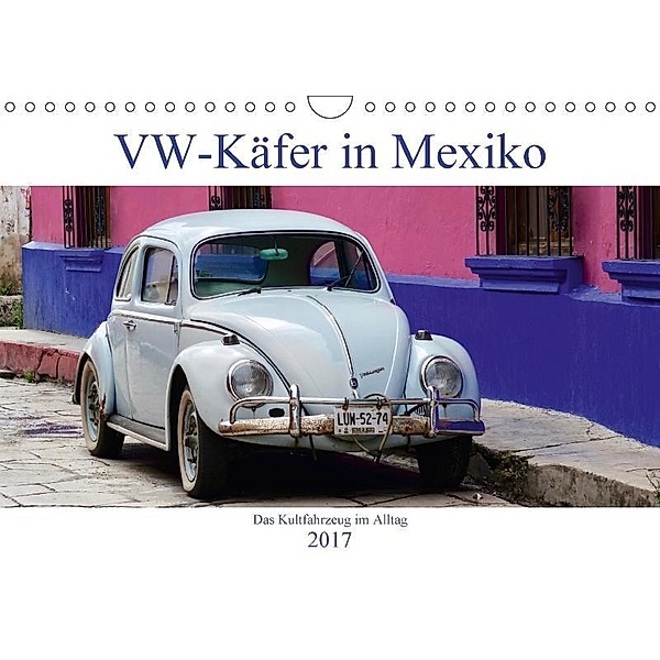VW-Käfer in Mexiko (Wandkalender 2017 DIN A4 quer), Reinhard Werner