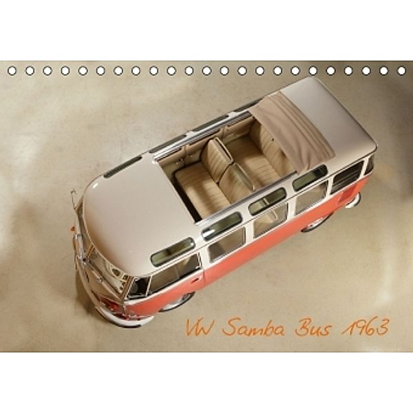 VW Samba Bus 1963 (Tischkalender 2015 DIN A5 quer), Stefan Bau