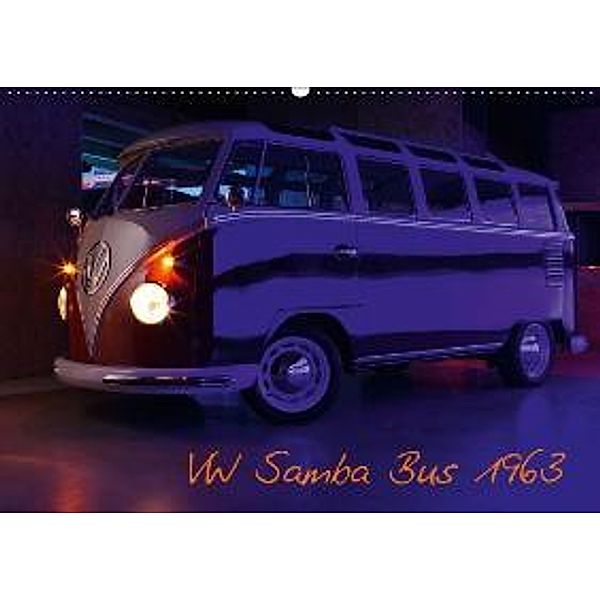 VW Samba Bus 1963 (Wandkalender 2014 DIN A4 quer), Stefan Bau