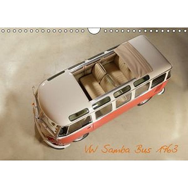 VW Samba Bus 1963 (Wandkalender 2016 DIN A4 quer), Stefan Bau
