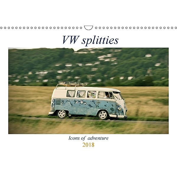 VW Splitties (Wall Calendar 2018 DIN A3 Landscape), Richard Sheppard