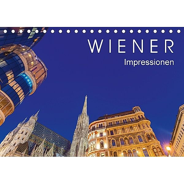 W I E N E R Impressionen (Tischkalender 2018 DIN A5 quer), Werner Dieterich