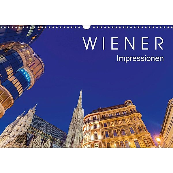 W I E N E R Impressionen (Wandkalender 2020 DIN A3 quer), Werner Dieterich