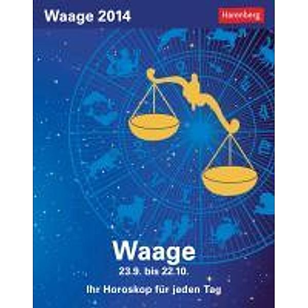 Waage, Abreißkalender 2014