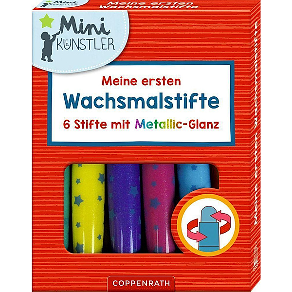 COPPENRATH Wachsmalstifte MINI-KÜNSTLER in 6 Farben
