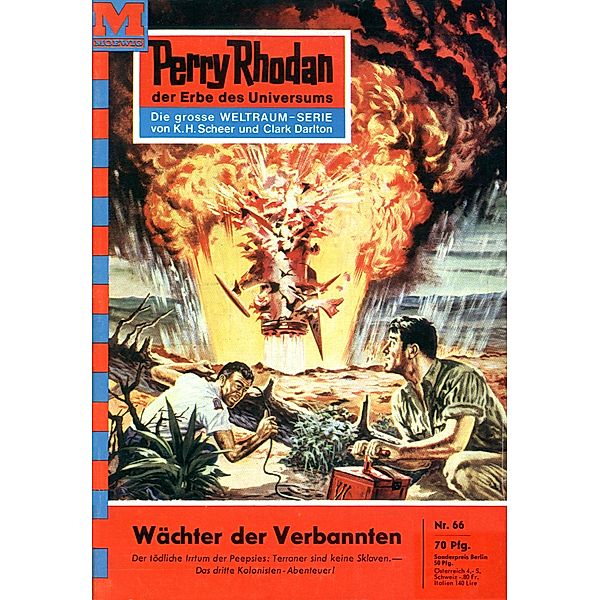 Wächter der Verbannten (Heftroman) / Perry Rhodan-Zyklus Atlan und Arkon Bd.66, Kurt Mahr
