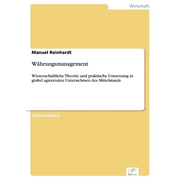 Währungsmanagement, Manuel Reinhardt