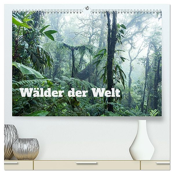 Wälder der Welt (hochwertiger Premium Wandkalender 2025 DIN A2 quer), Kunstdruck in Hochglanz, Calvendo, Matteo Colombo