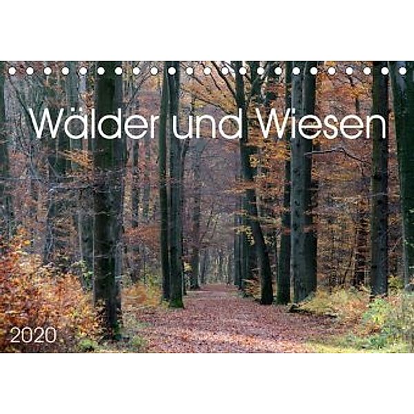 Wälder und Wiesen (Tischkalender 2020 DIN A5 quer)