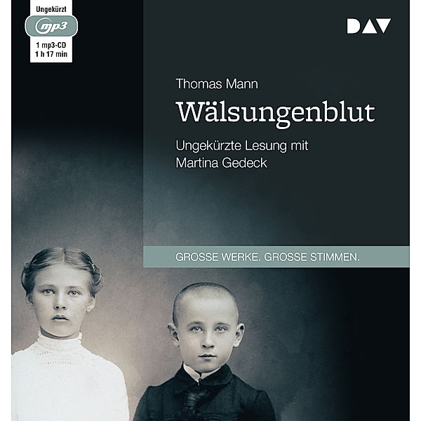 Wälsungenblut,1 Audio-CD, 1 MP3, Thomas Mann