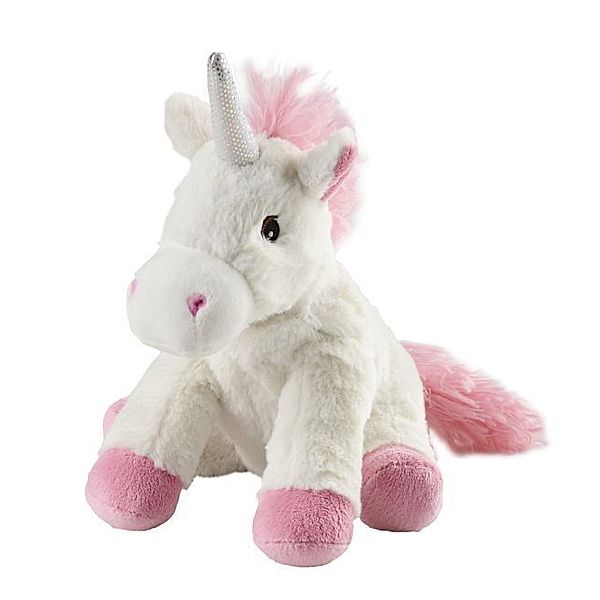 Warmies® Wärmestofftier MINIS EINHORN mit Hirse/Lavendel in weiß