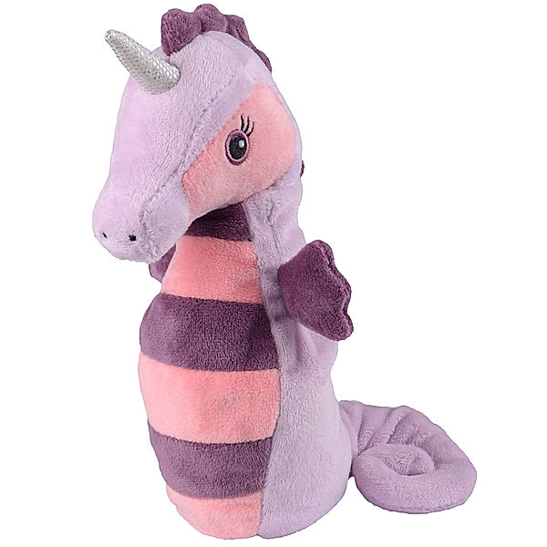 Warmies® Wärmestofftier MINIS MEER-EINHORN mit Hirse/Lavendel (26cm) in lila