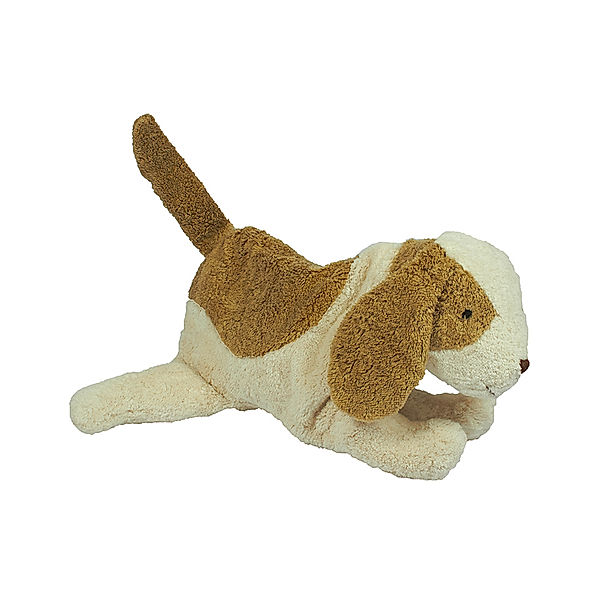 Senger-Naturwelt Wärmetier HUND KLEIN (21cm) in beige/weiss