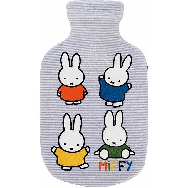 Wärmflasche 0,8 L mit bedrucktem Bezug Miffy | Weltbild.at