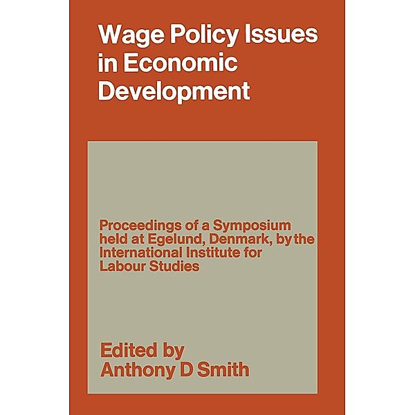 Wage Policy Issues in Economic Development