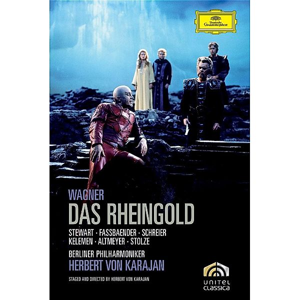 Wagner: Das Rheingold, Karajan, Fassbaender, Schreier, Bp