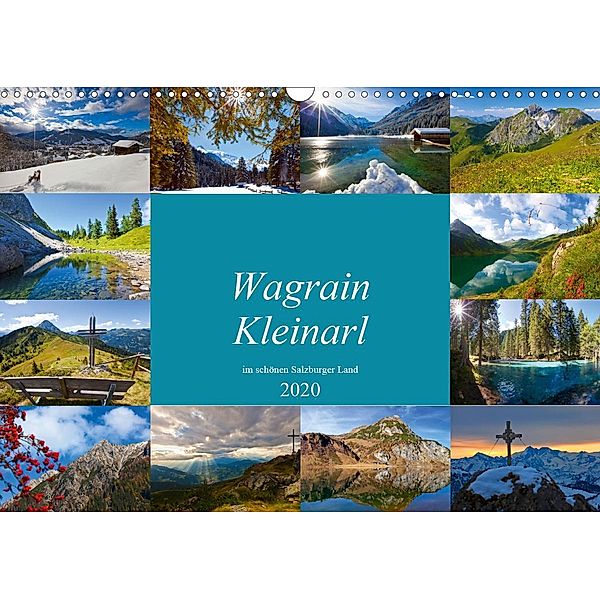 Wagrain Kleinarl im schönen Salzburger Land (Wandkalender 2020 DIN A3 quer), Christa Kramer