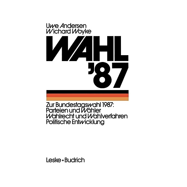 Wahl '87, Uwe Andersen, Wichard Woyke