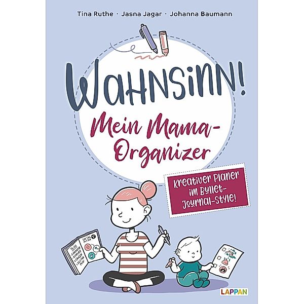 Wahnsinn! Mein Mama-Organizer, Jasna Jagar, Tina Ruthe