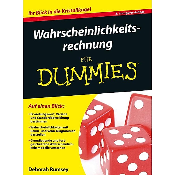 Wahrscheinlichkeitsrechnung für Dummies / für Dummies, Deborah J. Rumsey