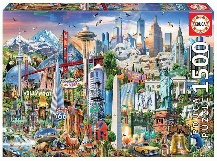 Wahrzeichen Amerika 1500 Teile Puzzle bestellen | Weltbild.ch