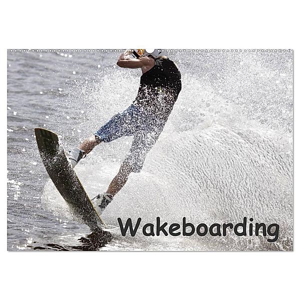 Wakeboarding / CH-Version (Wandkalender 2024 DIN A2 quer), CALVENDO Monatskalender, Marc Heiligenstein