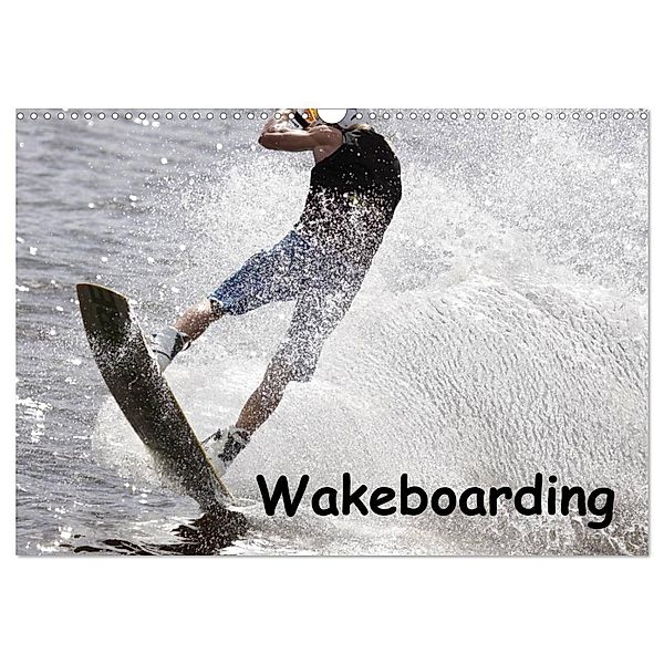 Wakeboarding (Wandkalender 2024 DIN A3 quer), CALVENDO Monatskalender, Marc Heiligenstein