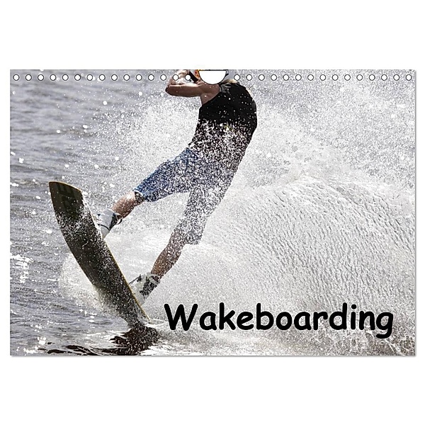 Wakeboarding (Wandkalender 2024 DIN A4 quer), CALVENDO Monatskalender, Marc Heiligenstein