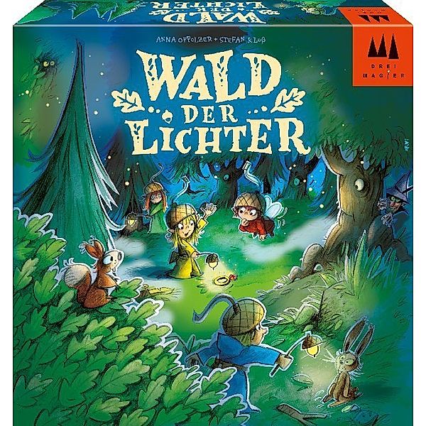 SCHMIDT SPIELE, Drei Magier Verlag Wald der Lichter (Spiel), Anna Oppolzer, Stefan Kloß