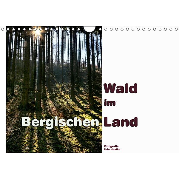 Wald im Bergischen Land 2020 (Wandkalender 2020 DIN A4 quer), Udo Haafke