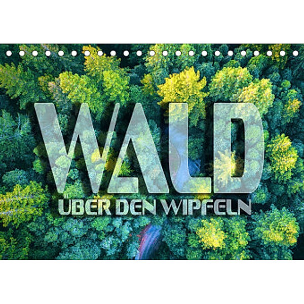 Wald - über den Wipfeln (Tischkalender 2022 DIN A5 quer), Renate Bleicher