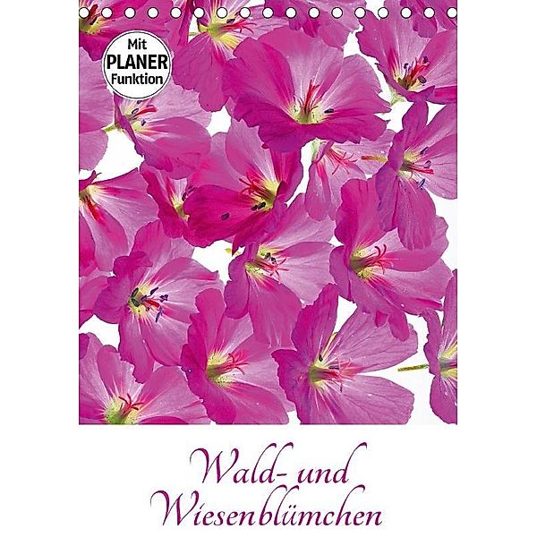 Wald- und Wiesenblümchen (Tischkalender 2017 DIN A5 hoch), Klaus Eppele