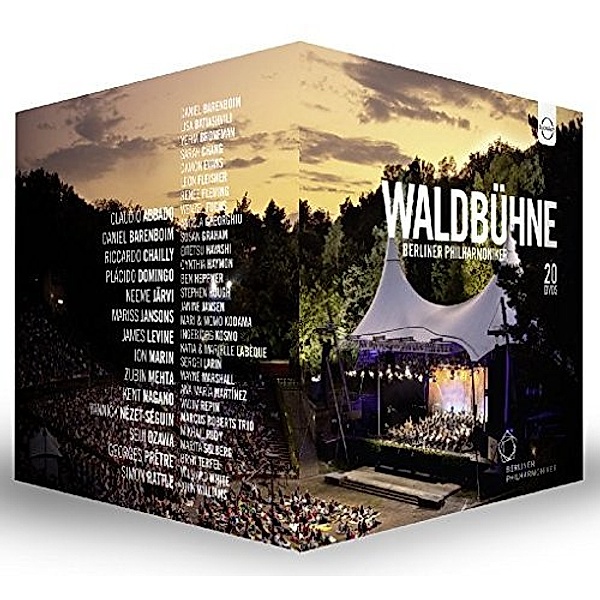 Waldbühne - 20 Konzerte Von 1992 Bis 2016 (20 DVDs), Simon Rattle, Daniel Barenboim, Bp