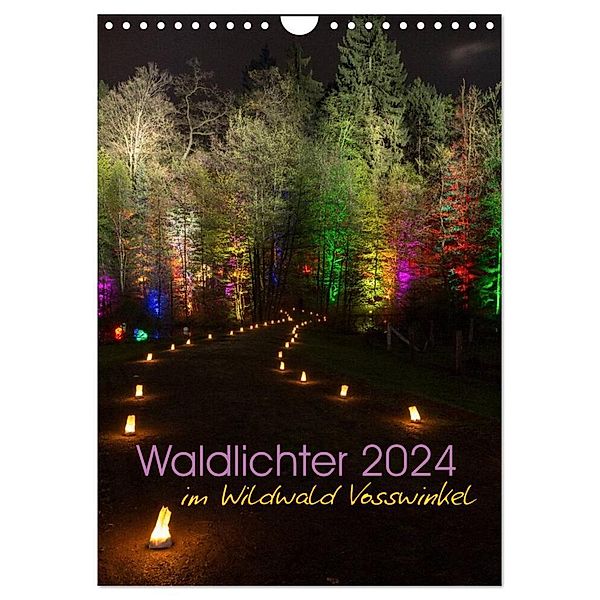 Waldlichter im Wildwald Vosswinkel 2024 (Wandkalender 2024 DIN A4 hoch), CALVENDO Monatskalender, Britta Lieder