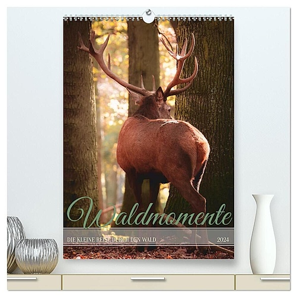 Waldmomente (hochwertiger Premium Wandkalender 2024 DIN A2 hoch), Kunstdruck in Hochglanz, Simone Sperber
