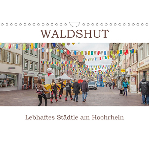 Waldshut - Lebhaftes Städtle am Hochrhein (Wandkalender 2021 DIN A4 quer), Liselotte Brunner-Klaus