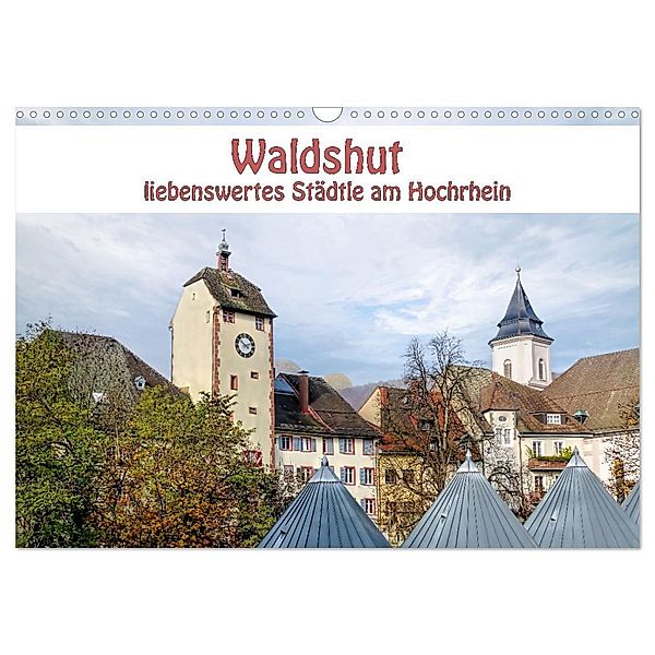 Waldshut - liebenswertes Städtle am Hochrhein (Wandkalender 2025 DIN A3 quer), CALVENDO Monatskalender, Calvendo, Liselotte Brunner-Klaus