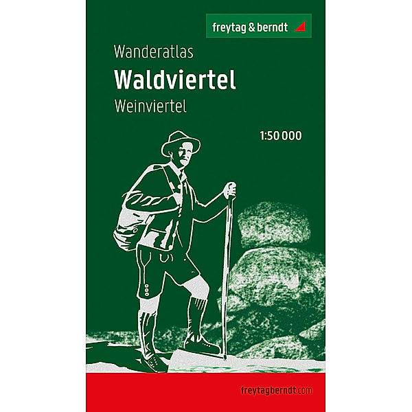 Waldviertel - Weinviertel, Wanderatlas 1:50.000
