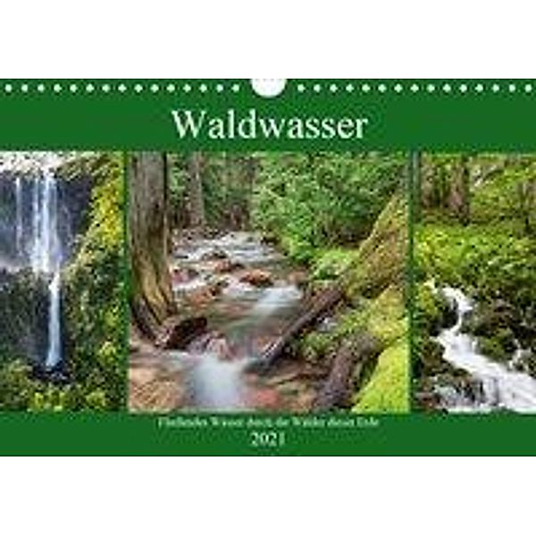 Waldwasser (Wandkalender 2021 DIN A4 quer), Thomas Klinder