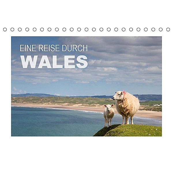 Wales / AT-Version (Tischkalender 2021 DIN A5 quer), Ingrid Steiner & Günter Hofmann