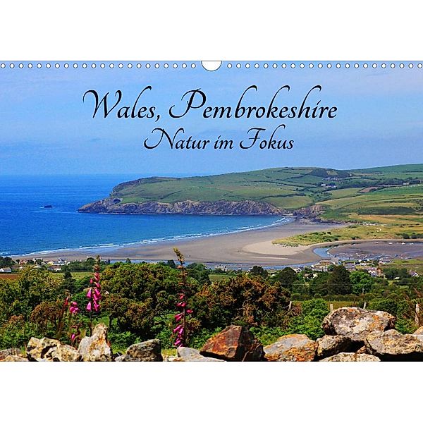 Wales Pembrokeshire - Natur im Fokus- (Wandkalender 2023 DIN A3 quer), Natascha Valder