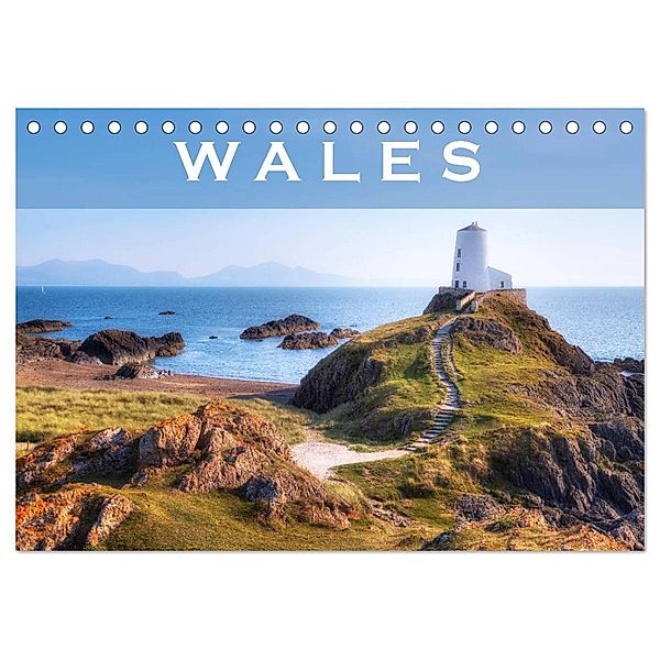 Wales (Tischkalender 2025 DIN A5 quer), CALVENDO Monatskalender, Calvendo, Joana Kruse