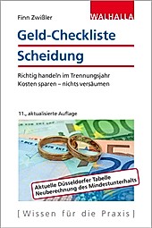 Walhalla Rechtshilfen: Geld-Checkliste Scheidung - eBook - Finn Zwißler,