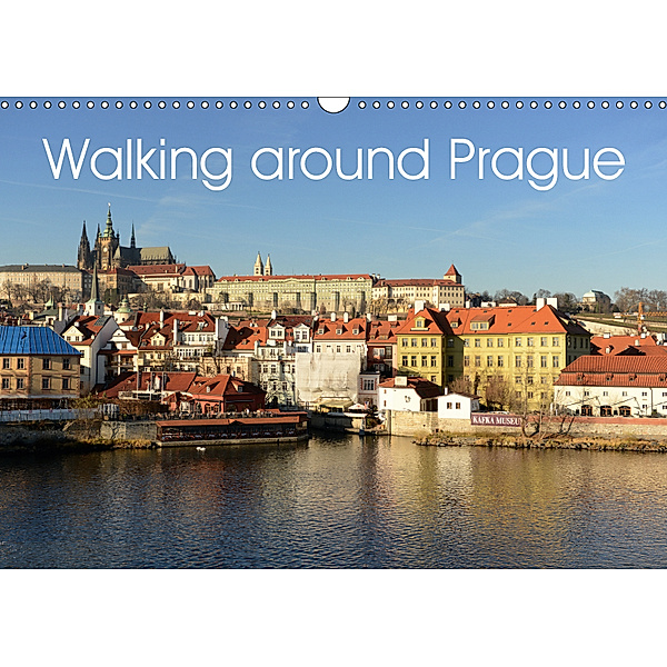 Walking around Prague (Wall Calendar 2019 DIN A3 Landscape), Vassilis Korkas Photography