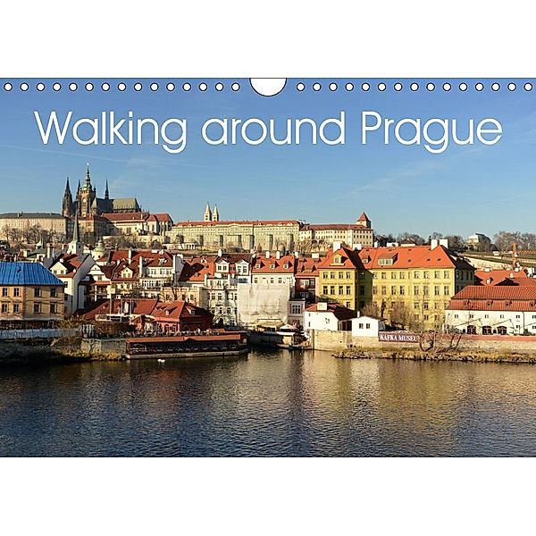 Walking around Prague (Wall Calendar 2019 DIN A4 Landscape), Vassilis Korkas Photography