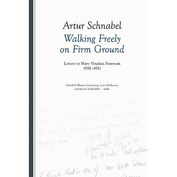 Walking Freely on Firm Ground, Artur Schnabel
