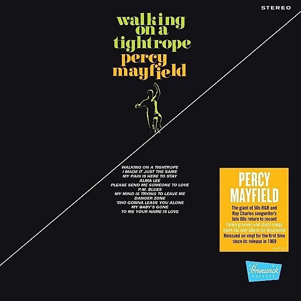 Walking On A Tightrope (Vinyl), Percy Mayfield